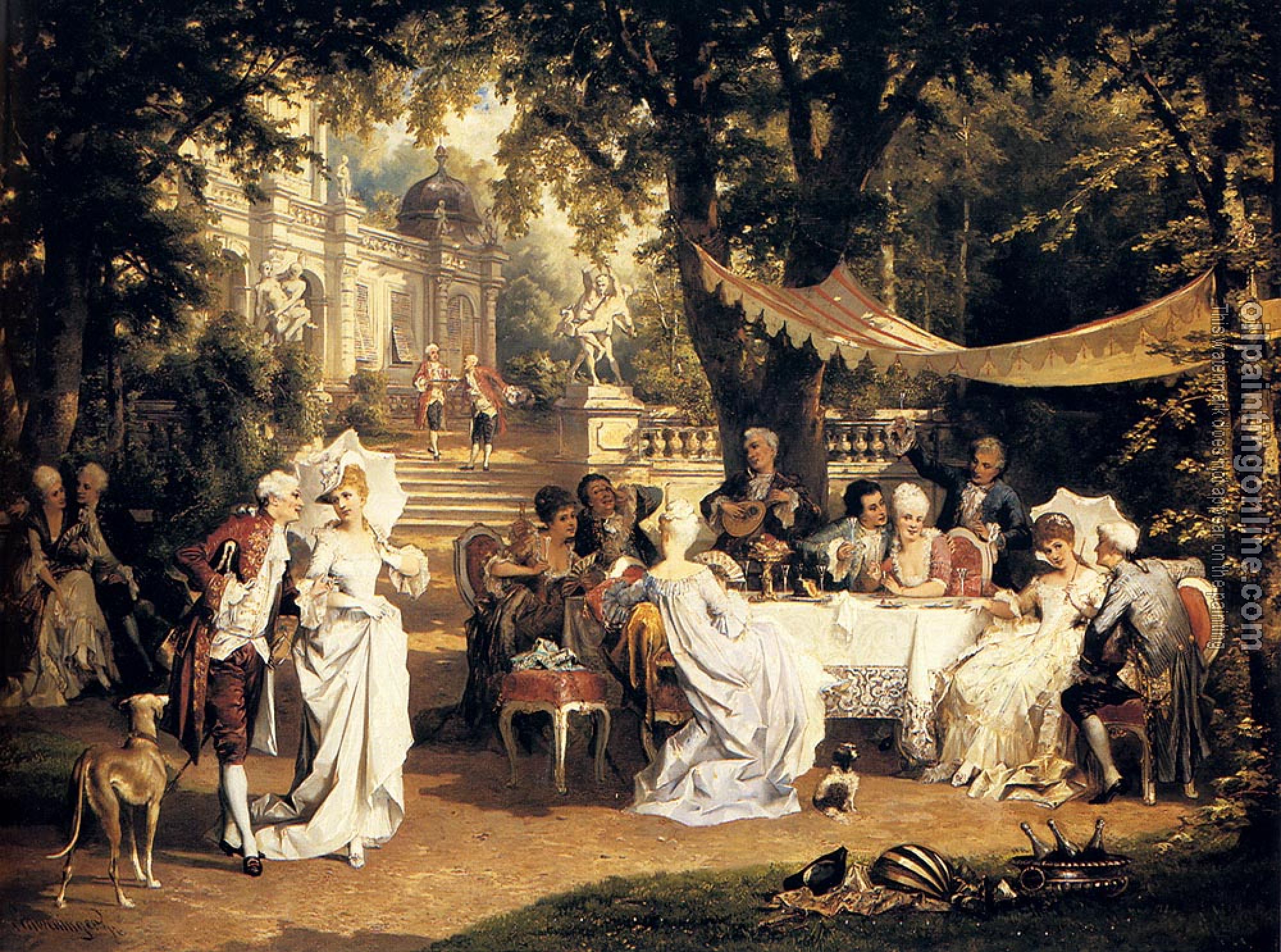 Carl Schweninger, Jr - The Garden Party